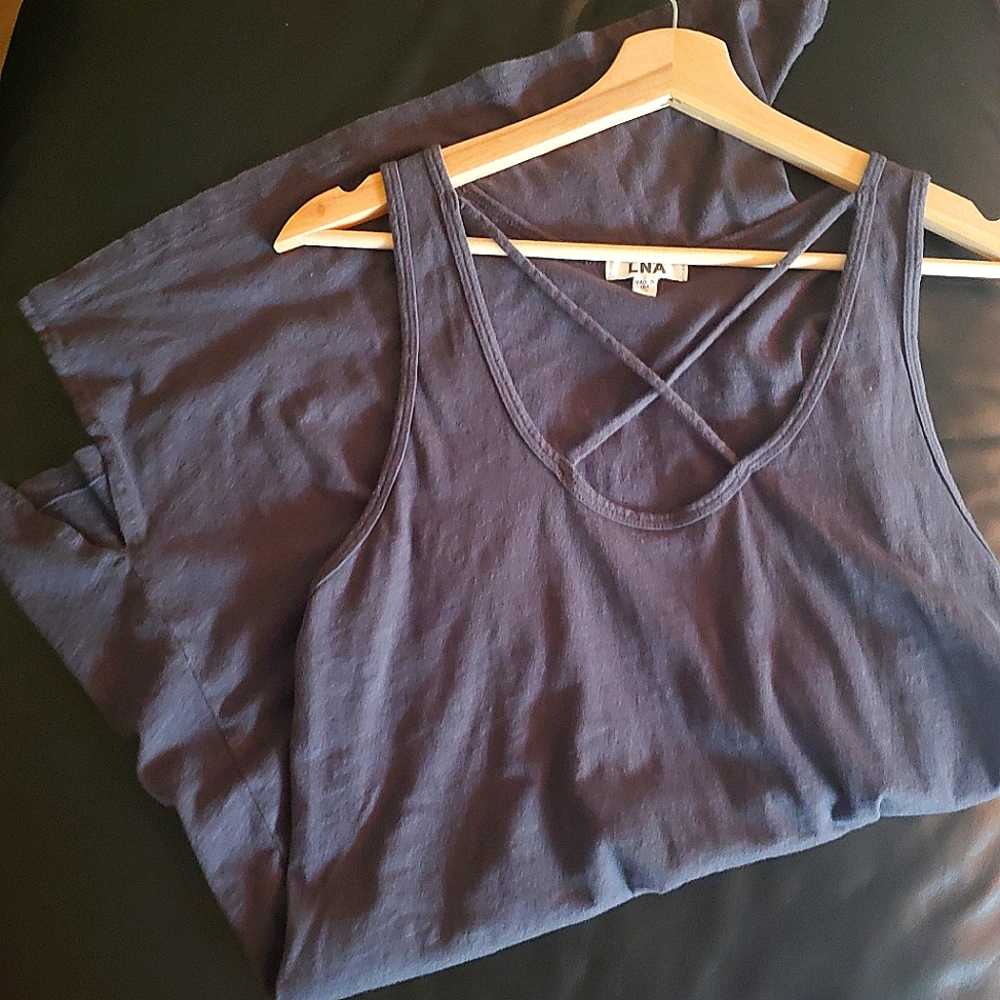 LNA Relaxed Fit Mid-length dress